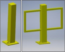 Parking stub i barijera